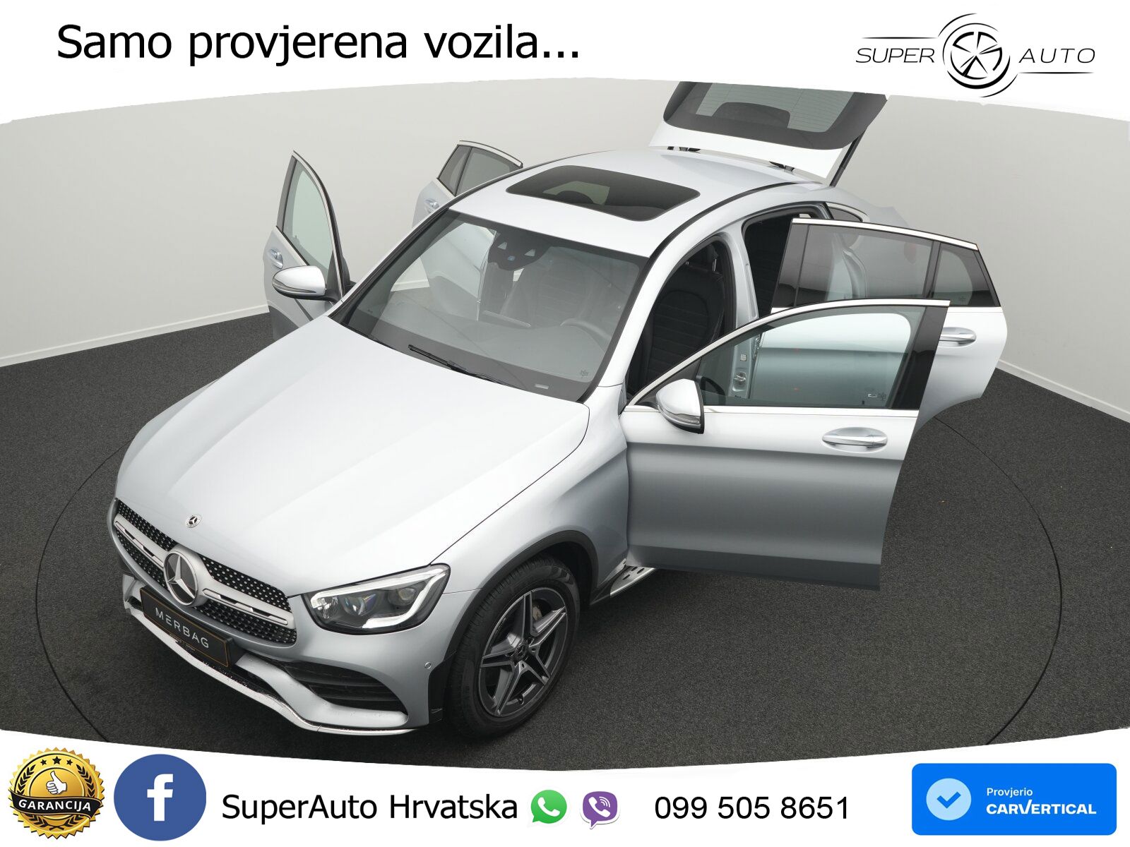 Mercedes GLC Coupe 200d (163 KS) 4MATIC G-TRONIC AMG LED+GR SJED+ACC