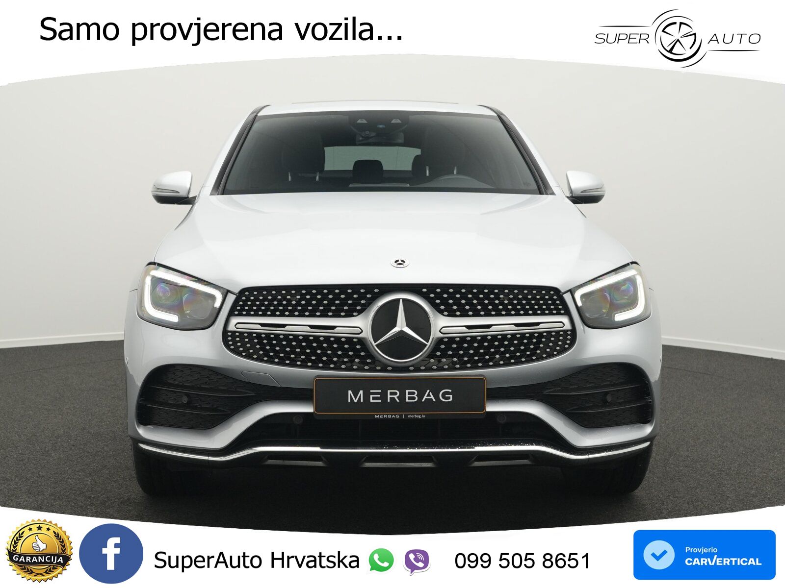 Mercedes GLC Coupe 200d (163 KS) 4MATIC G-TRONIC AMG LED+GR SJED+ACC