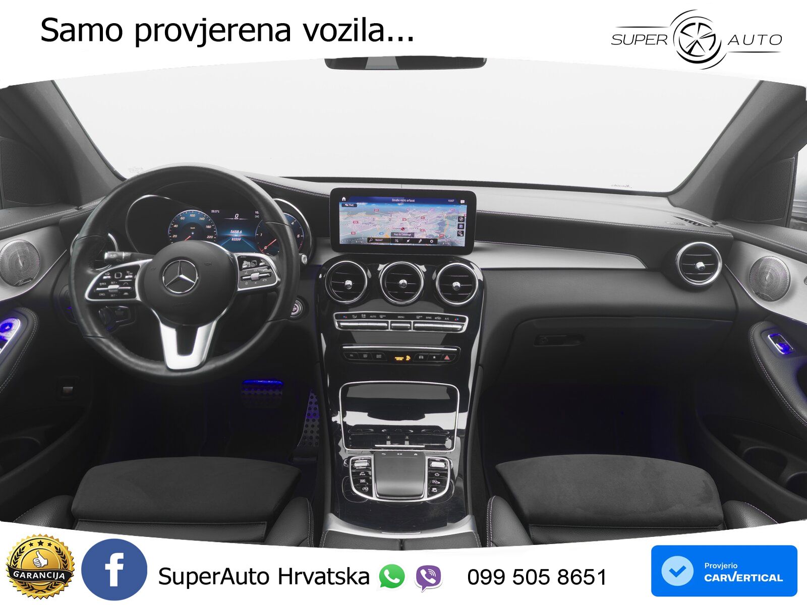 Mercedes GLC Coupe 200d (163 KS) 4MATIC G-TRONIC AMG LED+GR SJED+ACC