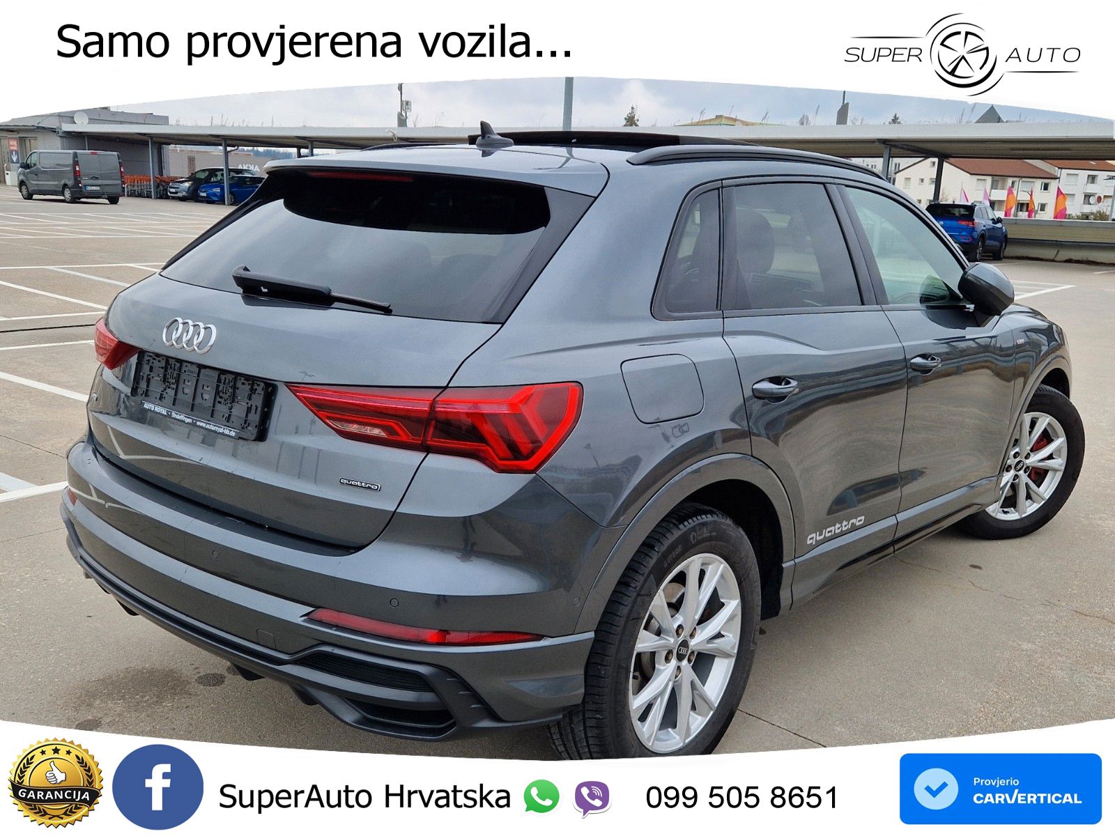 Audi Q3 40 TDI (200 KS) quattro S tronic S line MATRIX+GR SJED+KAM