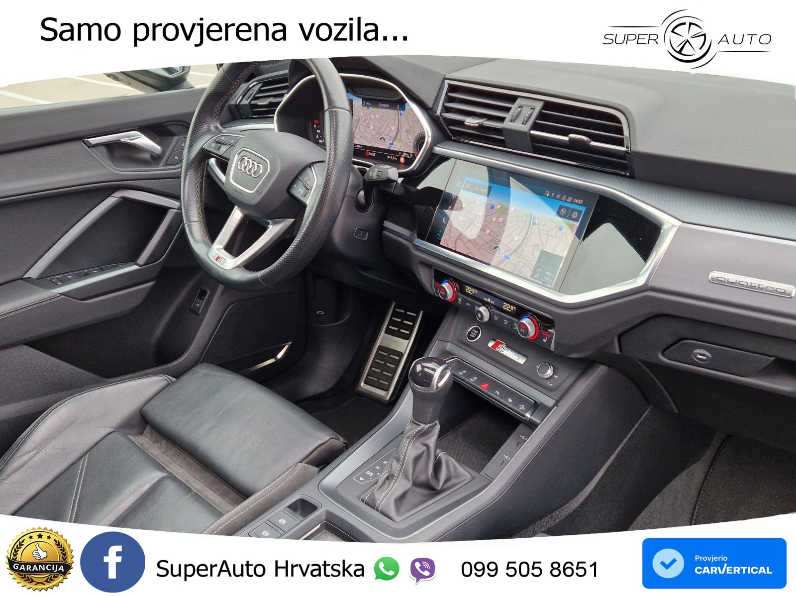 Audi Q3 40 TDI (200 KS) quattro S tronic S line MATRIX+GR SJED+KAM