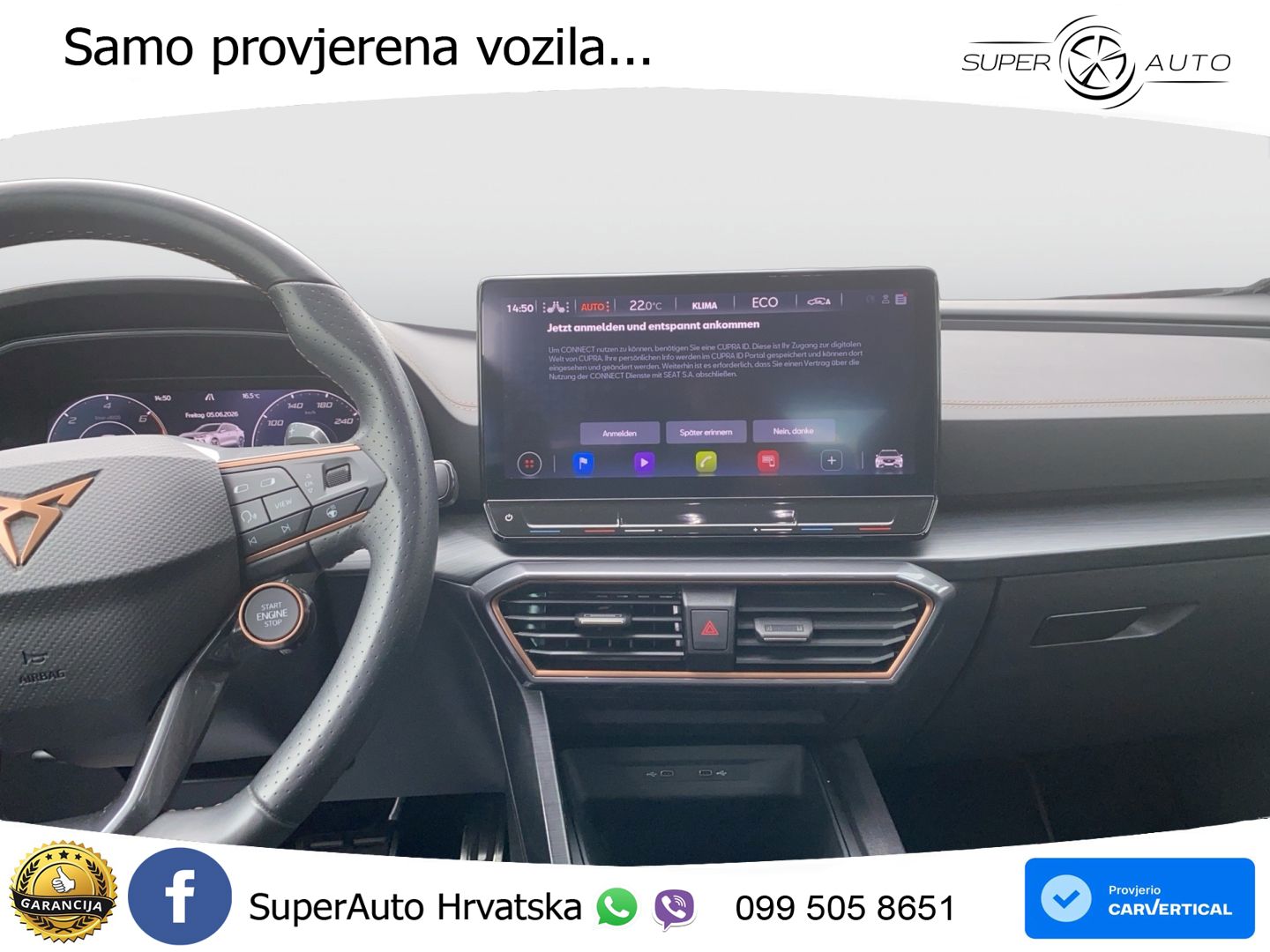 Cupra Formentor 1.4 TSI (245 KS) e-Hybrid DSG VZ LED+GR SJED+ACC