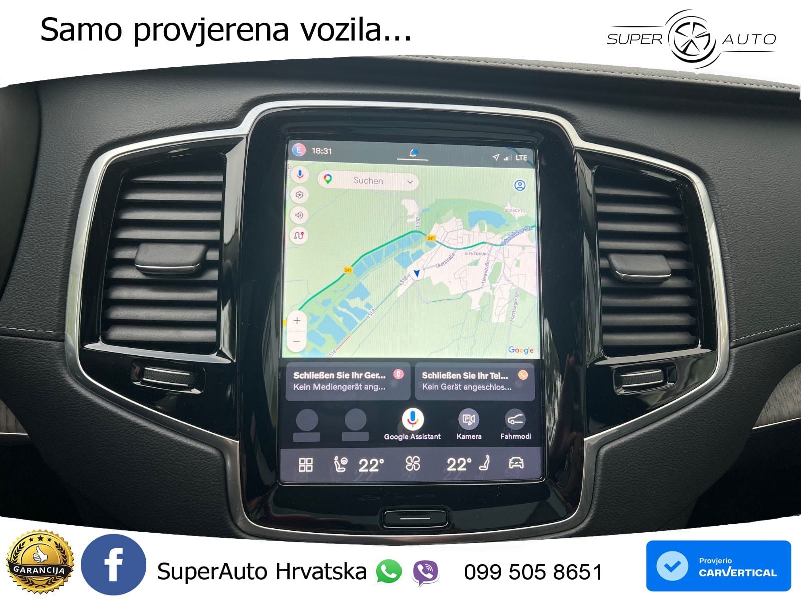 Volvo XC90 2.0 T8 AWD Automatic LED+GR SJED+ACC