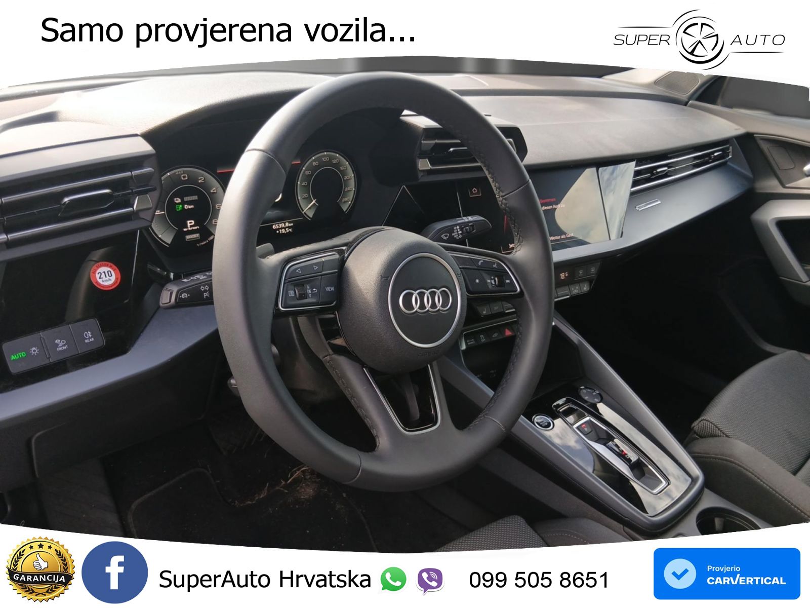 Audi A3 Sportback 40 TFSI e (204 KS) Plug-in Hybrid S tronic LED+GR SJED+ACC