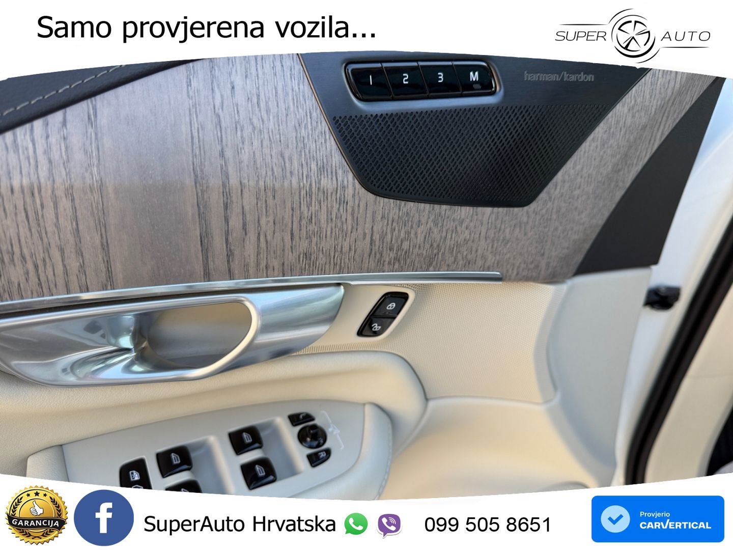 Volvo XC90 2.0 T8 AWD Automatic ZRAČNI+ACC+GR SJED+KAM+PANO