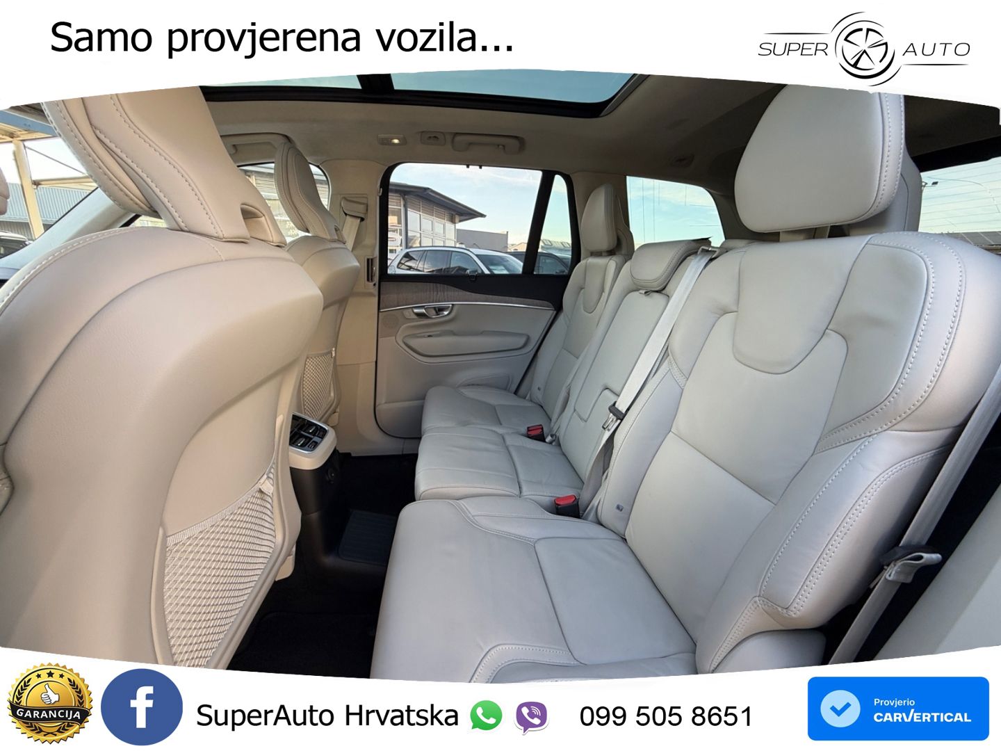 Volvo XC90 2.0 T8 AWD Automatic ZRAČNI+ACC+GR SJED+KAM+PANO