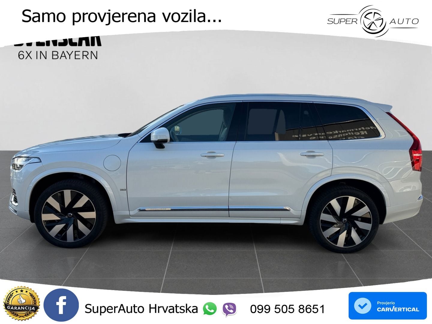 Volvo XC90 2.0 T8 AWD Automatic ZRAČNI+ACC+GR SJED+KAM+PANO