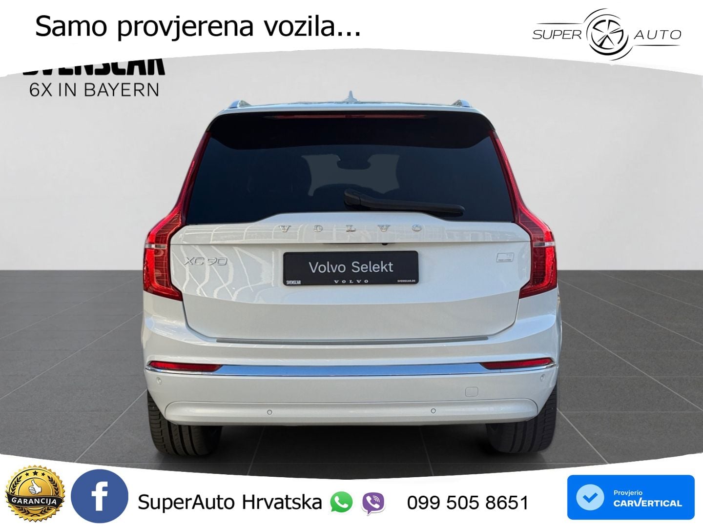 Volvo XC90 2.0 T8 AWD Automatic ZRAČNI+ACC+GR SJED+KAM+PANO