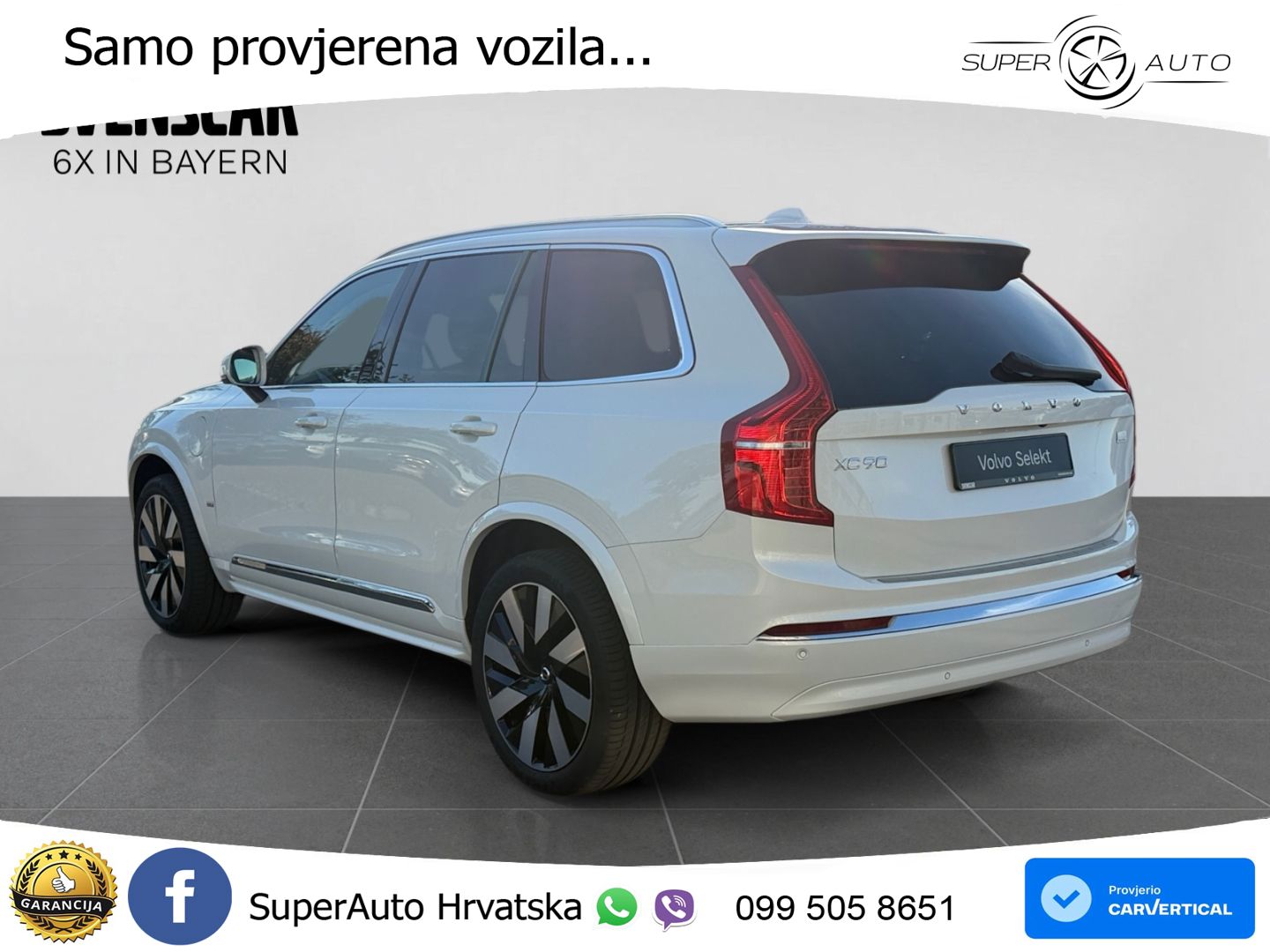 Volvo XC90 2.0 T8 AWD Automatic ZRAČNI+ACC+GR SJED+KAM+PANO
