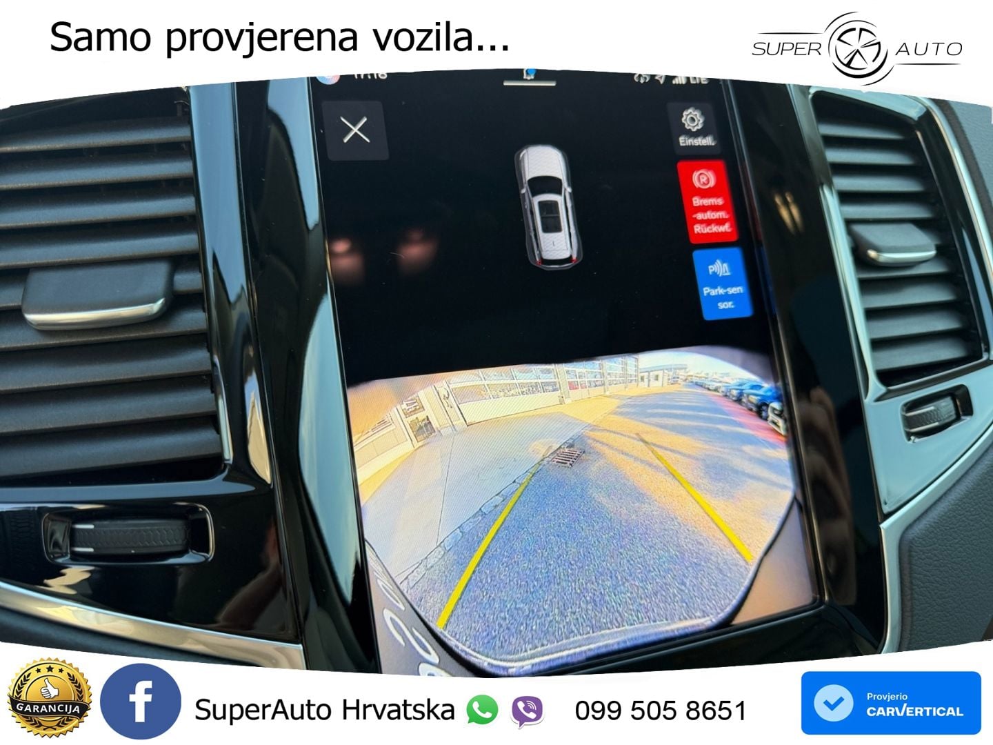 Volvo XC90 2.0 T8 AWD Automatic ZRAČNI+ACC+GR SJED+KAM+PANO