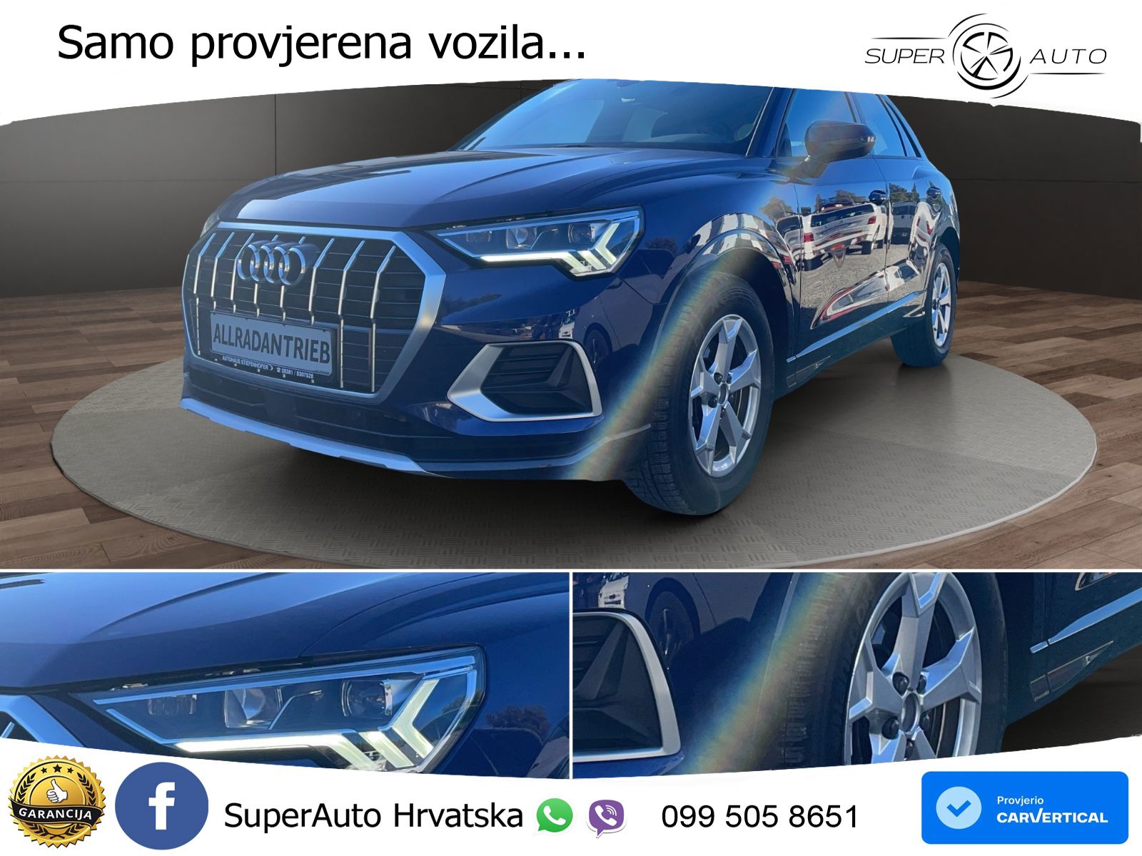 Audi Q3 35 TDI (150 KS) quattro S tronic advanced