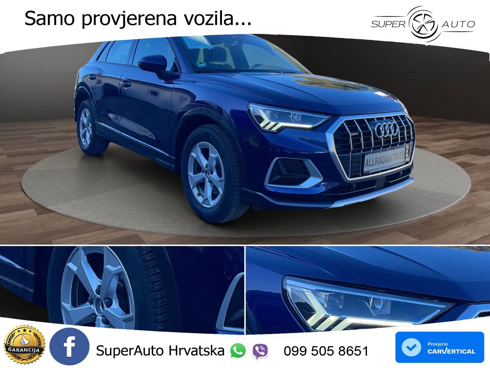 Audi Q3 35 TDI (150 KS) quattro S tronic advanced
