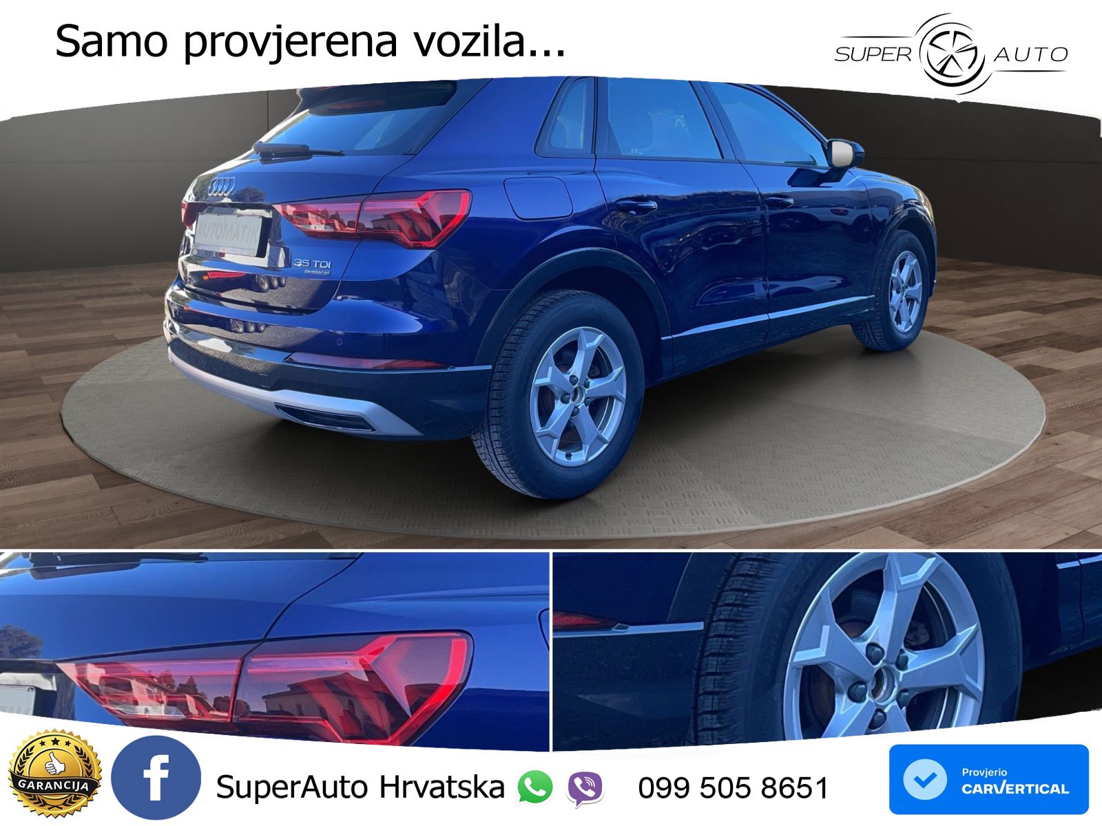 Audi Q3 35 TDI (150 KS) quattro S tronic advanced
