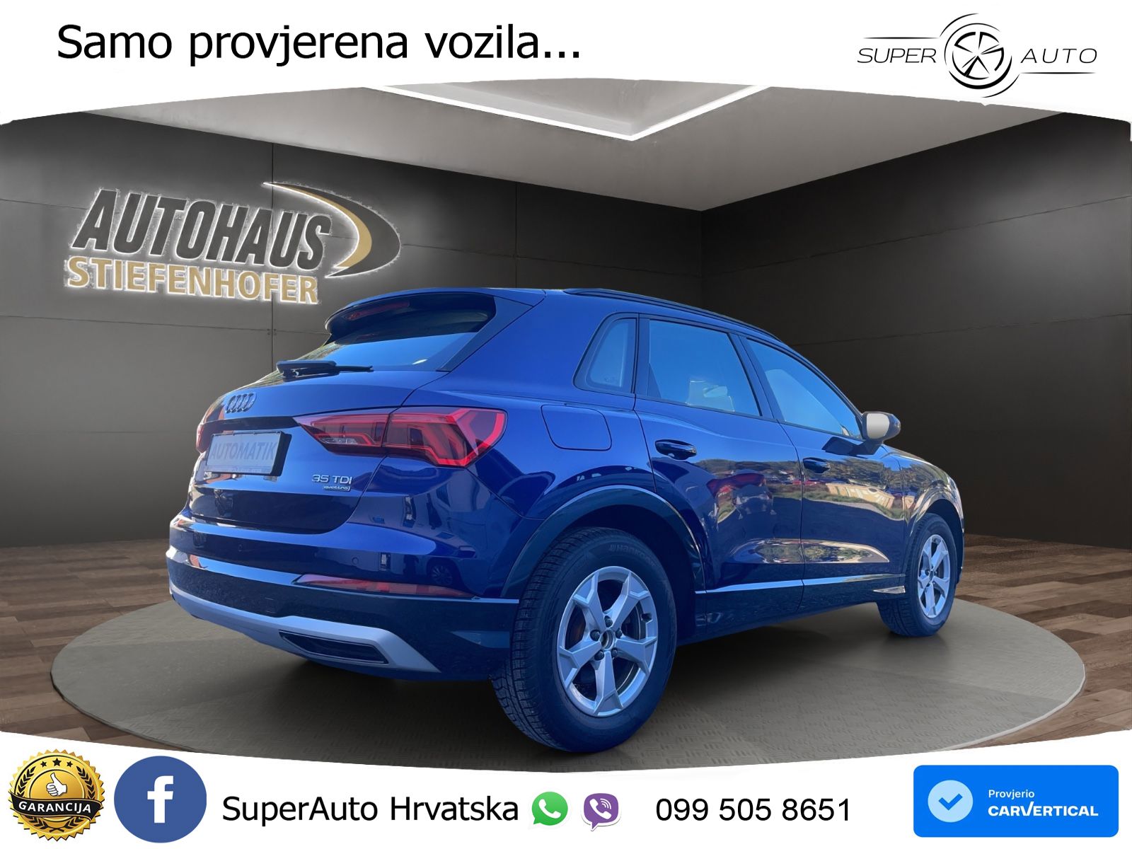 Audi Q3 35 TDI (150 KS) quattro S tronic advanced