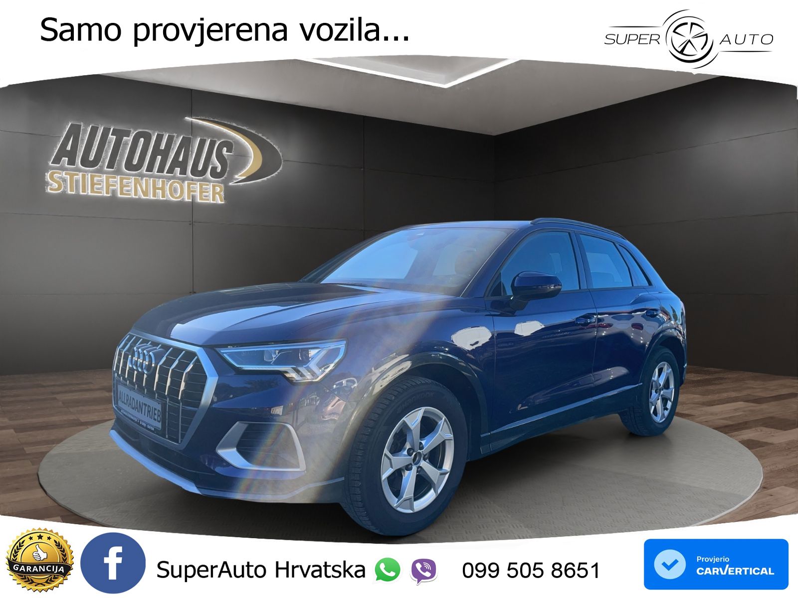 Audi Q3 35 TDI (150 KS) quattro S tronic advanced