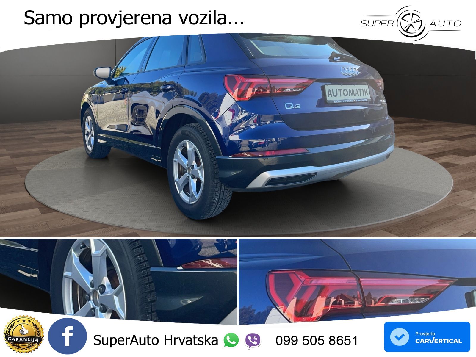 Audi Q3 35 TDI (150 KS) quattro S tronic advanced