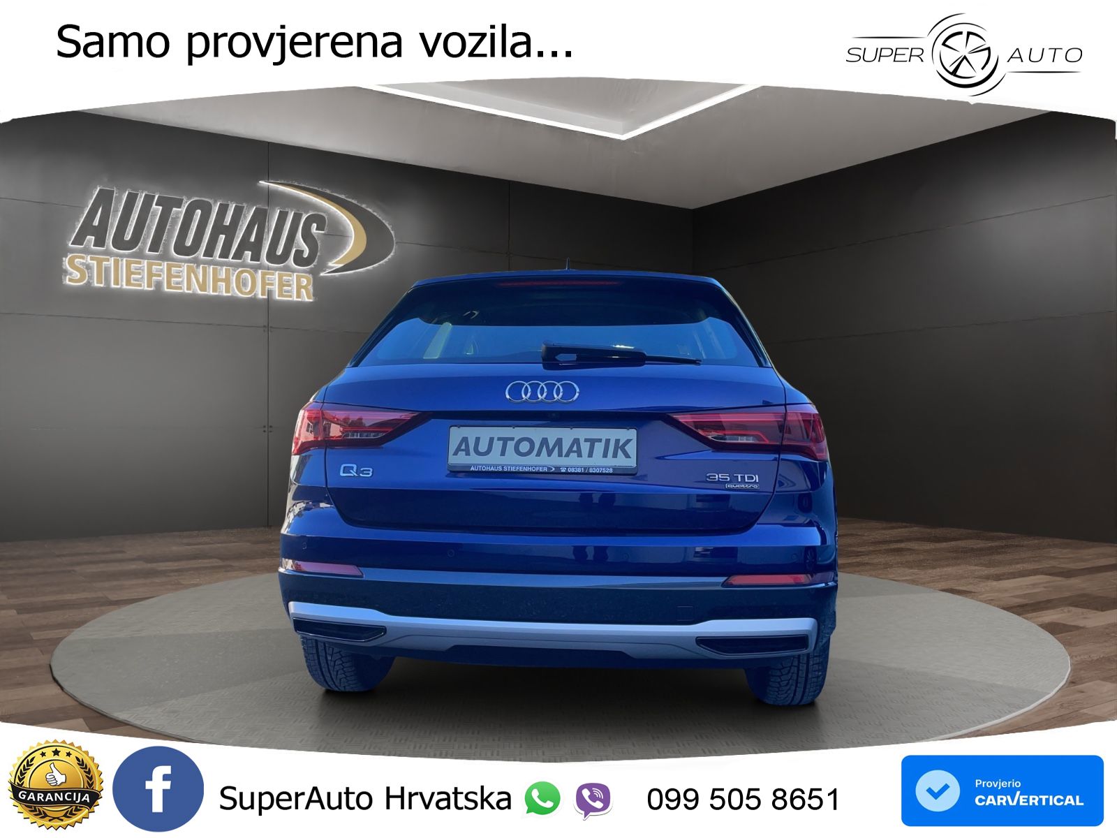 Audi Q3 35 TDI (150 KS) quattro S tronic advanced