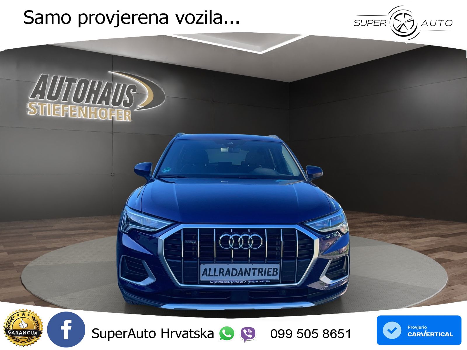 Audi Q3 35 TDI (150 KS) quattro S tronic advanced