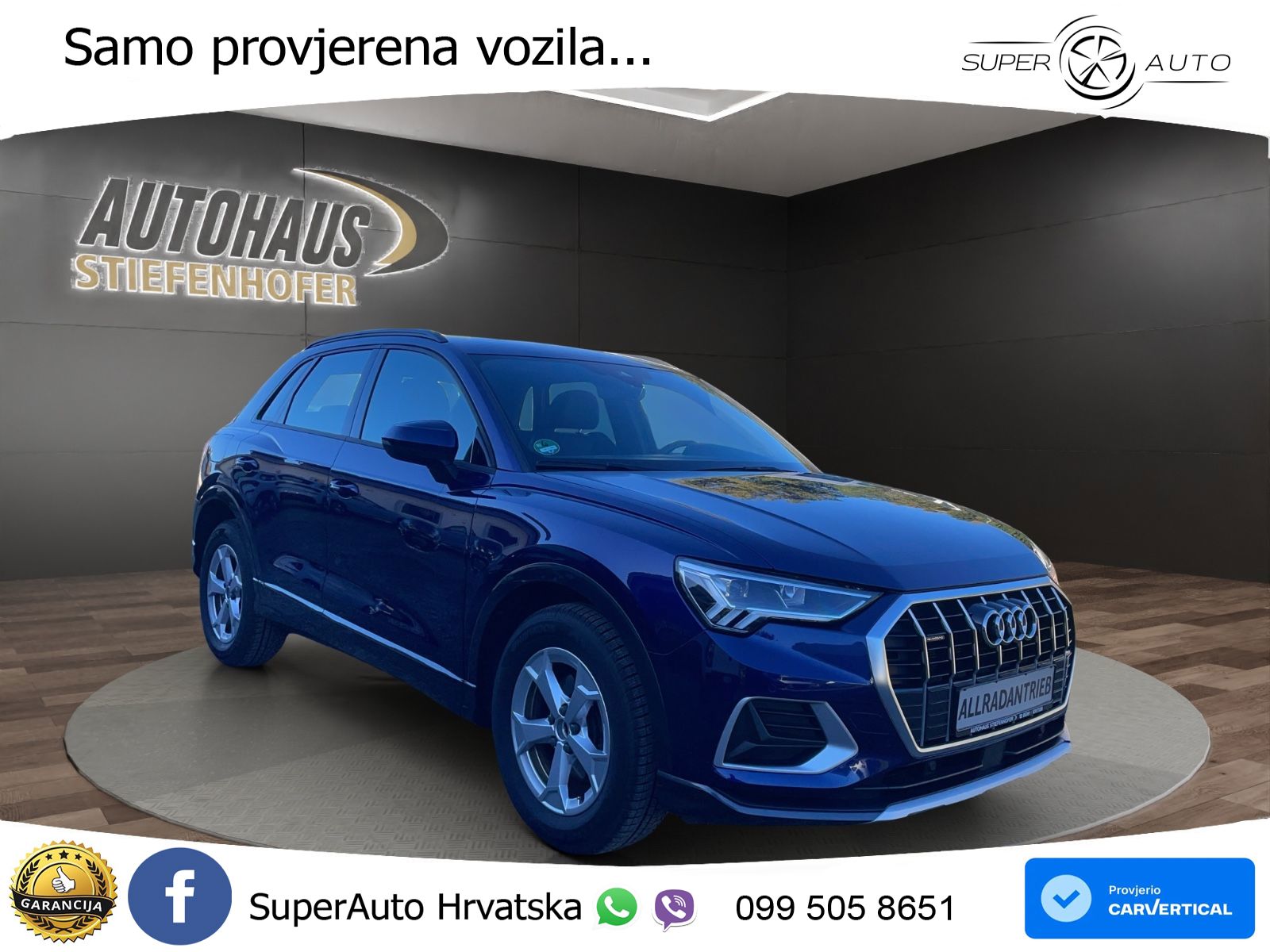 Audi Q3 35 TDI (150 KS) quattro S tronic advanced