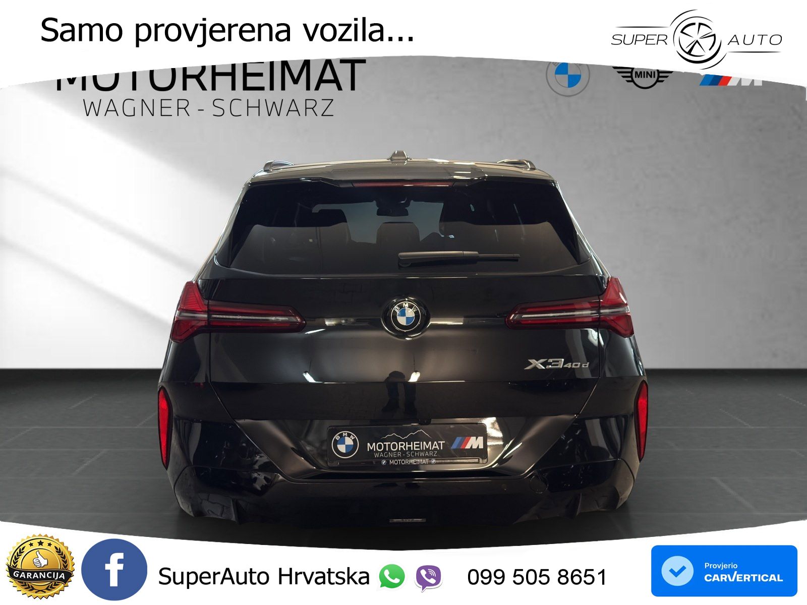 BMW X3 40d xDrive Steptronic M Sport LED+GR SJED+ACC