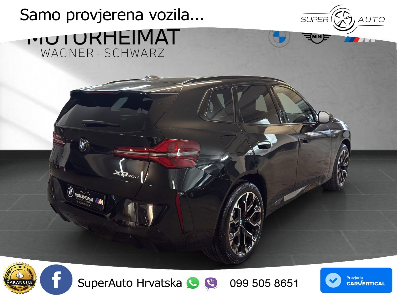 BMW X3 40d xDrive Steptronic M Sport LED+GR SJED+ACC