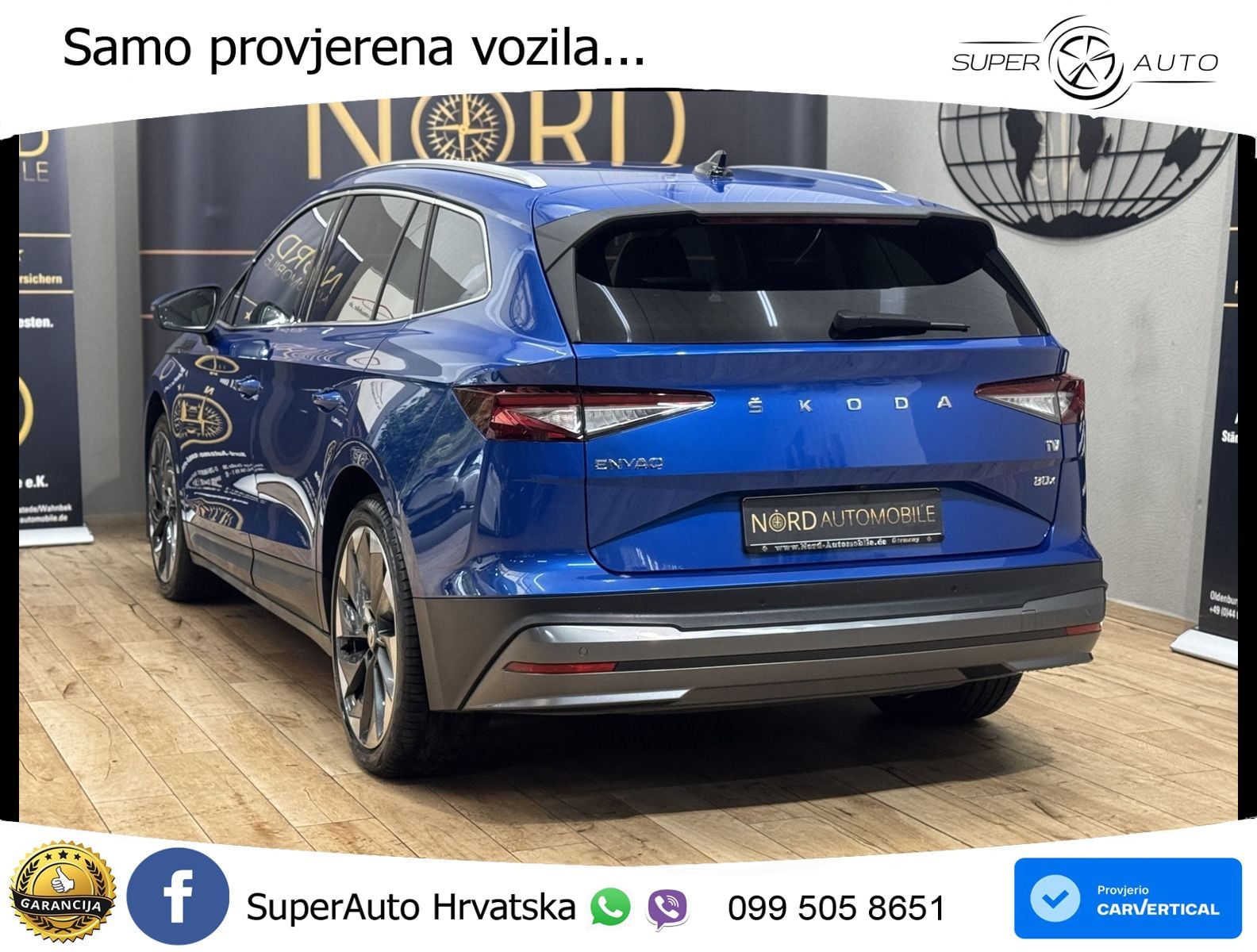 Škoda Enyaq iV 80x 82 kWh (265 KS) AWD MATRIX+GR SJED+KAM