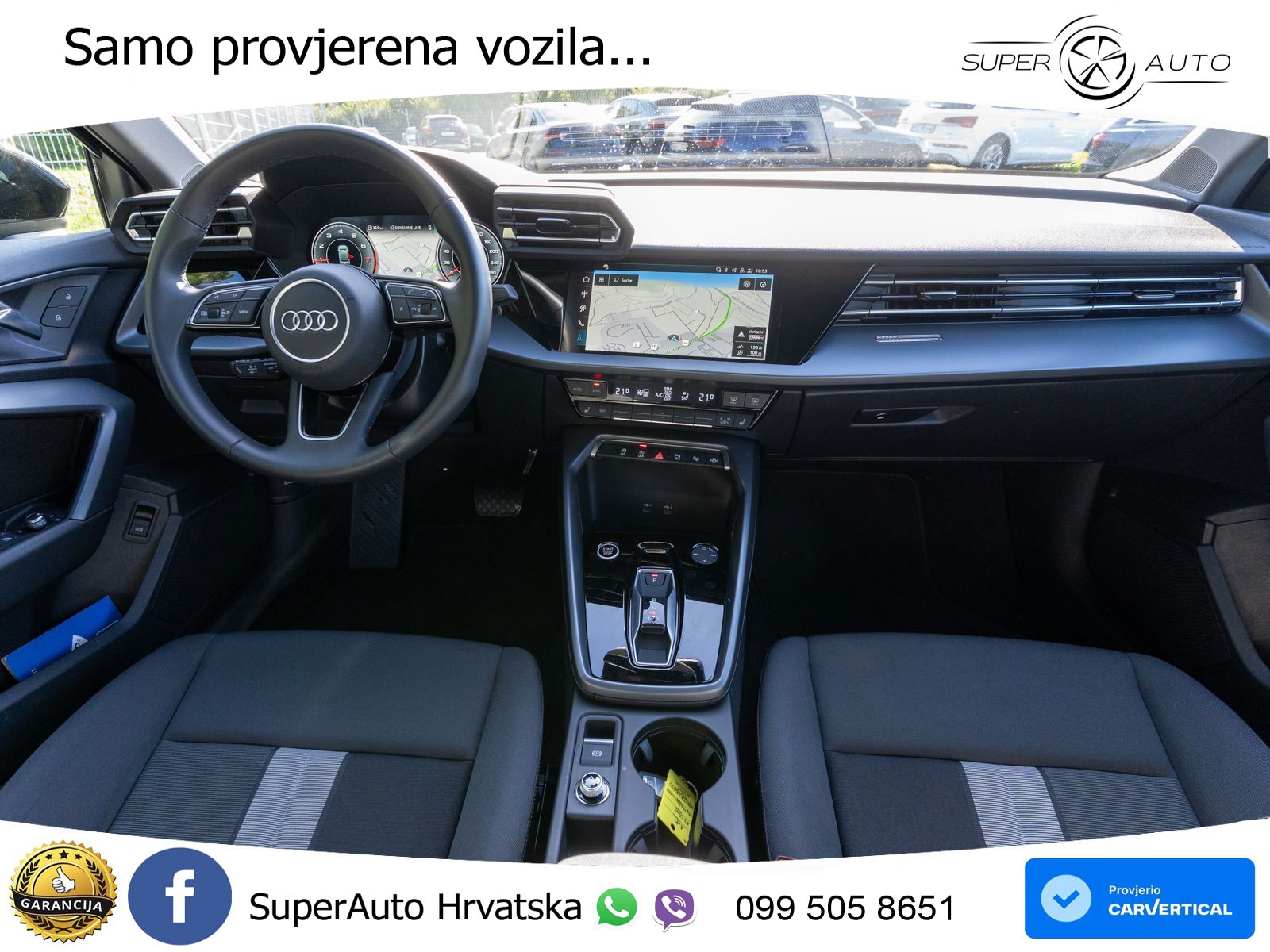 Audi A3 Limuzina 35 TFSI (150 KS) S tronic advanced LED+GR SJED+ACC