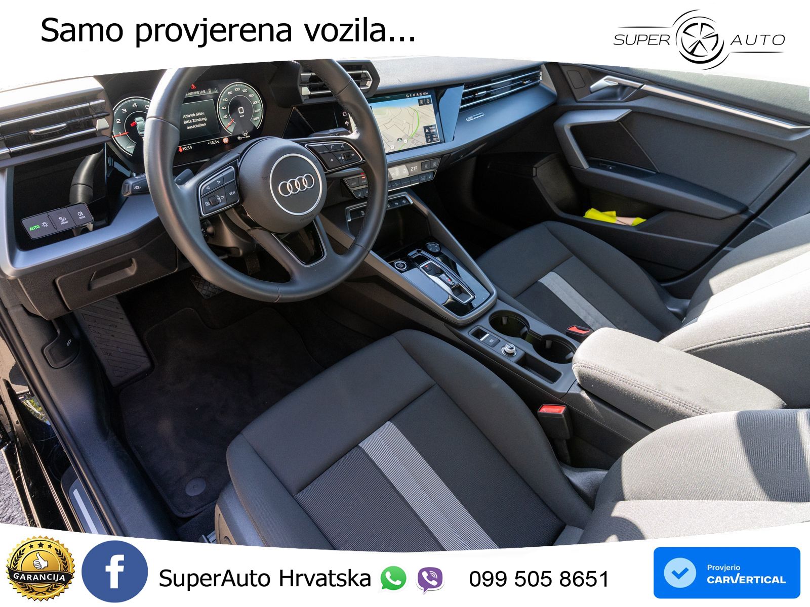 Audi A3 Limuzina 35 TFSI (150 KS) S tronic advanced LED+GR SJED+ACC
