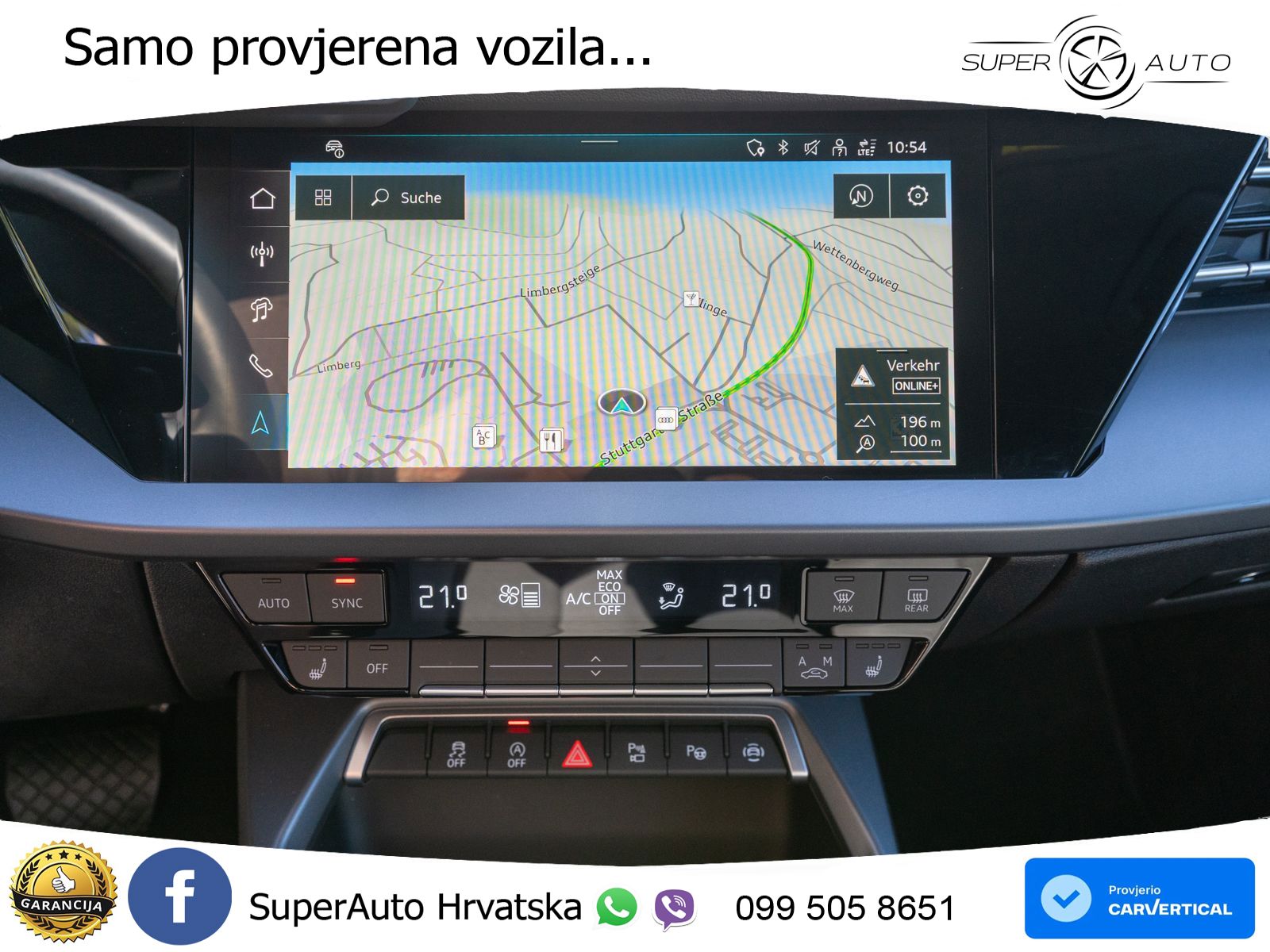 Audi A3 Limuzina 35 TFSI (150 KS) S tronic advanced LED+GR SJED+ACC