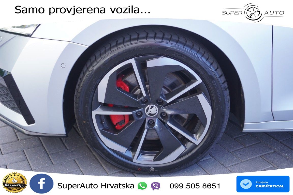 Škoda Octavia Combi RS 2.0 TSI (245 KS) DSG LED+GR SJED+ACC