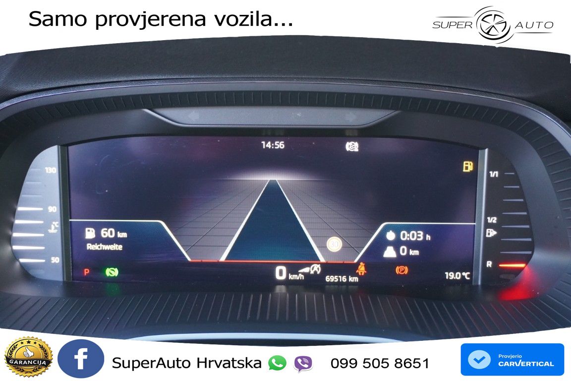 Škoda Octavia Combi RS 2.0 TSI (245 KS) DSG LED+GR SJED+ACC