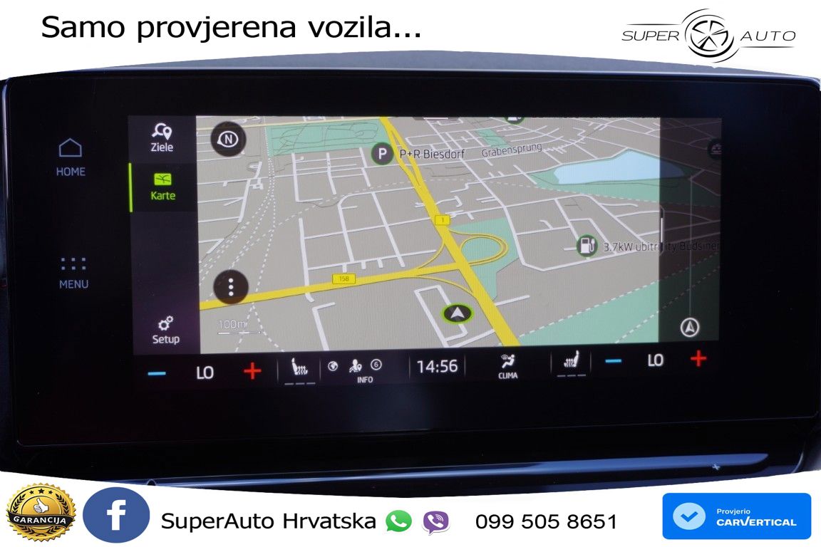 Škoda Octavia Combi RS 2.0 TSI (245 KS) DSG LED+GR SJED+ACC