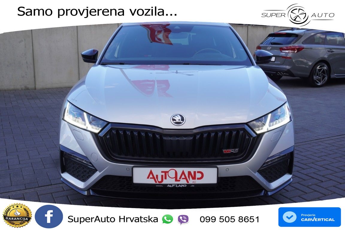 Škoda Octavia Combi RS 2.0 TSI (245 KS) DSG LED+GR SJED+ACC