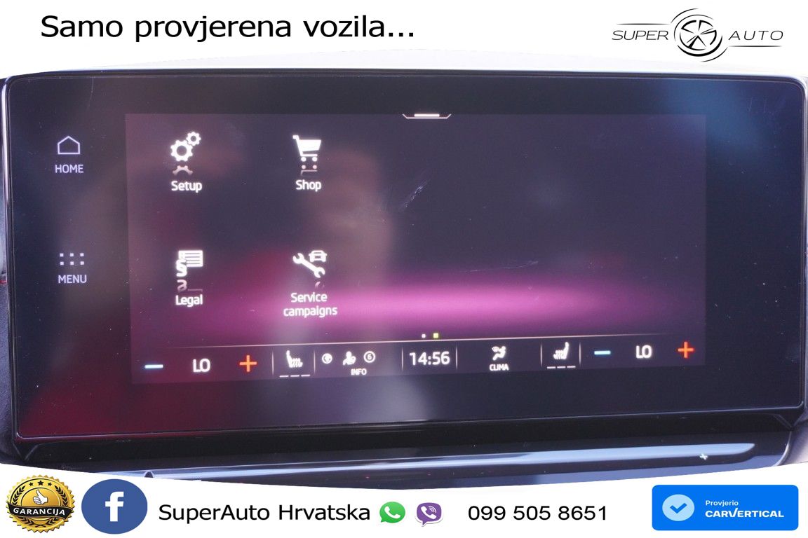 Škoda Octavia Combi RS 2.0 TSI (245 KS) DSG LED+GR SJED+ACC