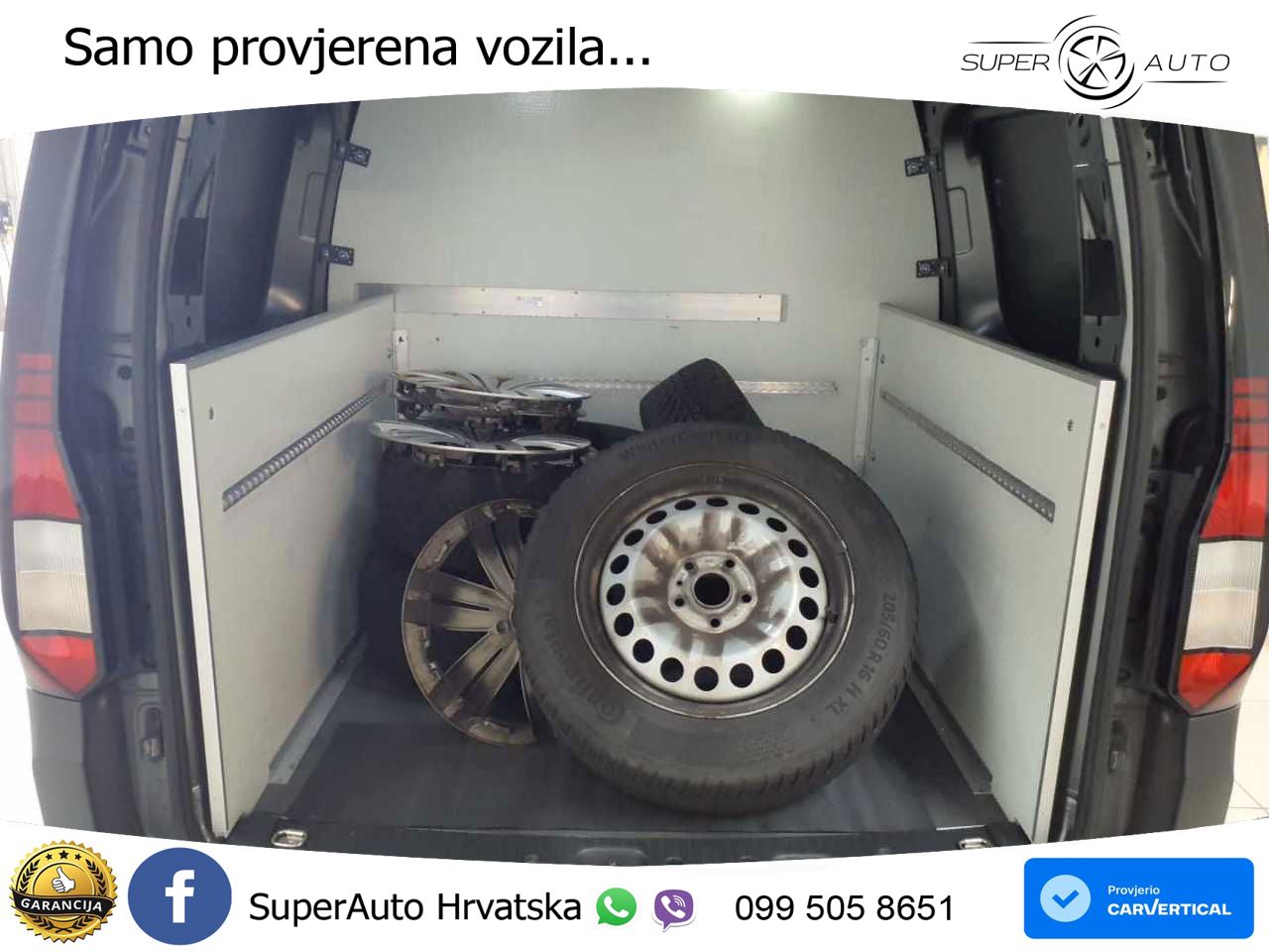 Volkswagen Caddy Cargo2.0TDI Maxi Klima LED NAV ACC 122 KS
