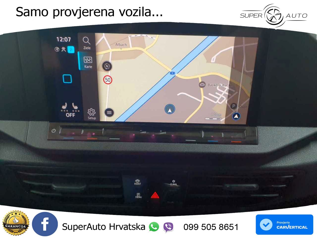 Volkswagen Caddy Cargo2.0TDI Maxi Klima LED NAV ACC 122 KS