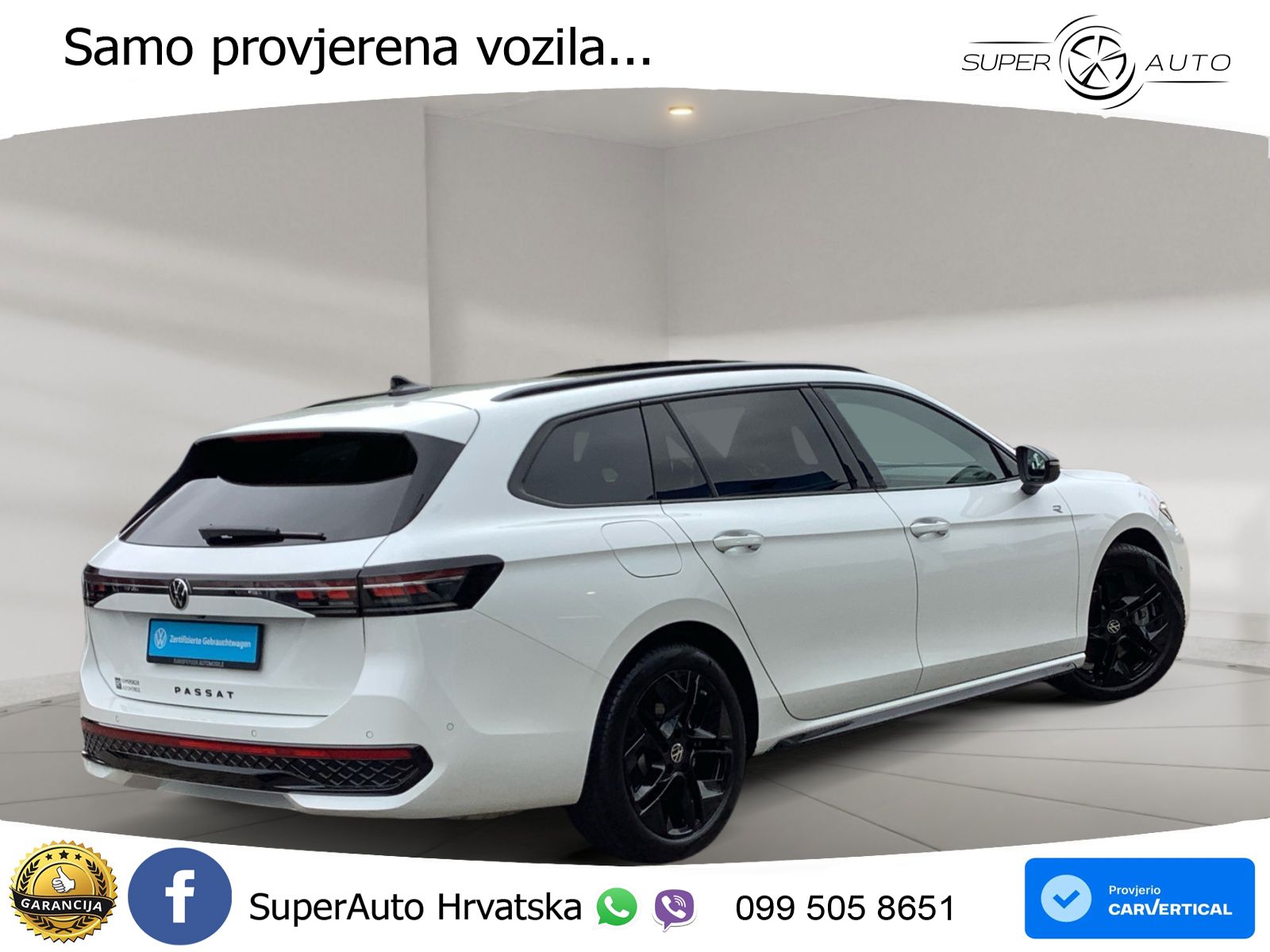Volkswagen Passat Variant 2.0 TSI (265 KS) 4MOTION DSG R-Line LED+GR SJED+ACC