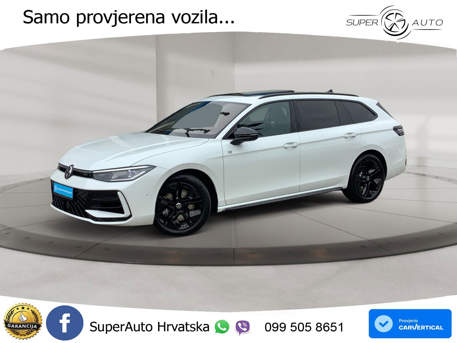 Volkswagen Passat Variant 2.0 TSI (265 KS) 4MOTION DSG R-Line LED+GR SJED+ACC