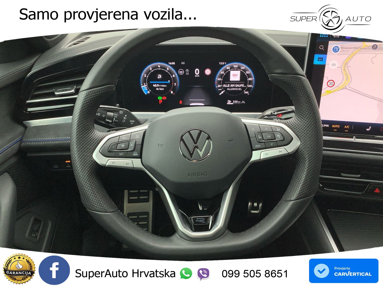 Volkswagen Passat Variant 2.0 TSI (265 KS) 4MOTION DSG R-Line LED+GR SJED+ACC