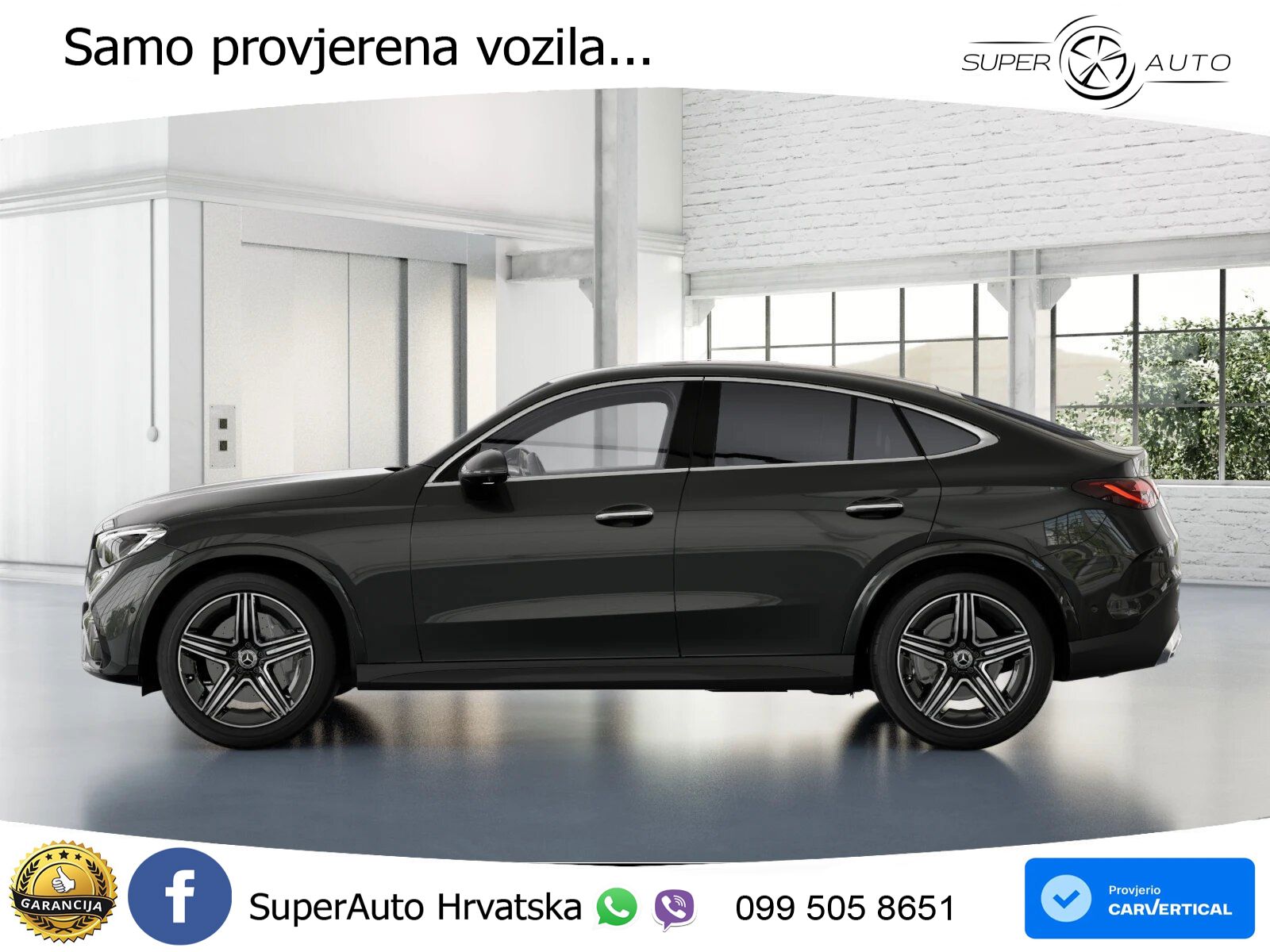 Mercedes GLC Coupe 200 (204 KS) 4MATIC 9G-TRONIC AMG LED+GR SJED+ACC