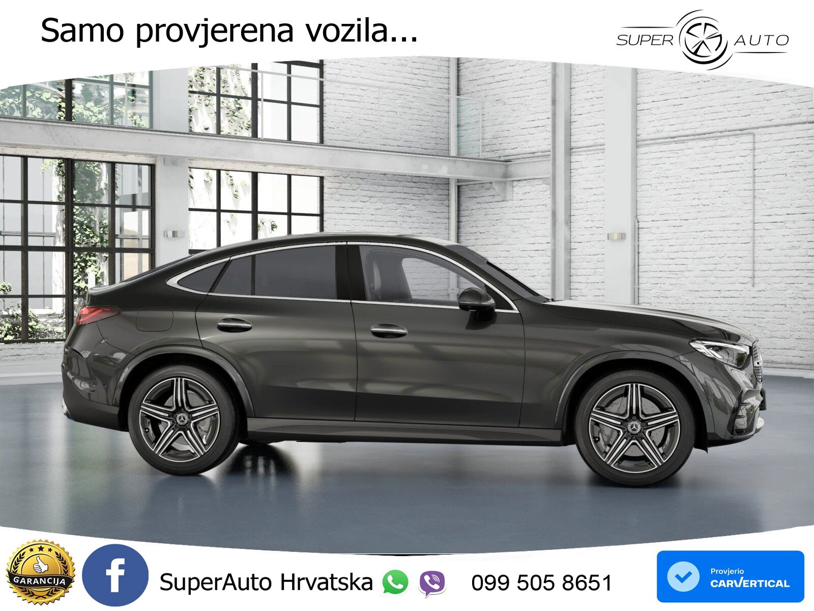 Mercedes GLC Coupe 200 (204 KS) 4MATIC 9G-TRONIC AMG LED+GR SJED+ACC