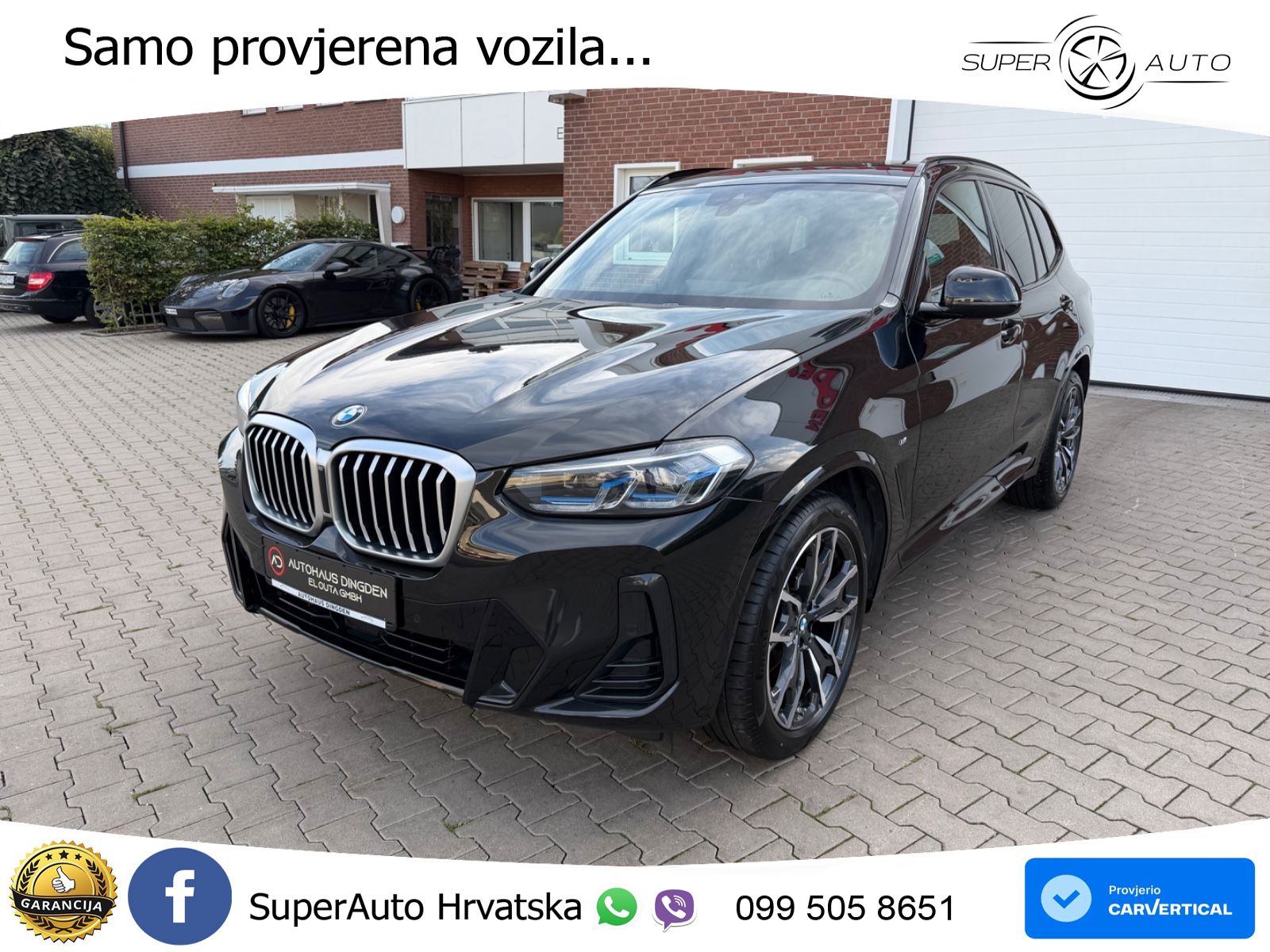 BMW X3 20i xDrive Steptronic M Sport LED+GR SJED+ACC