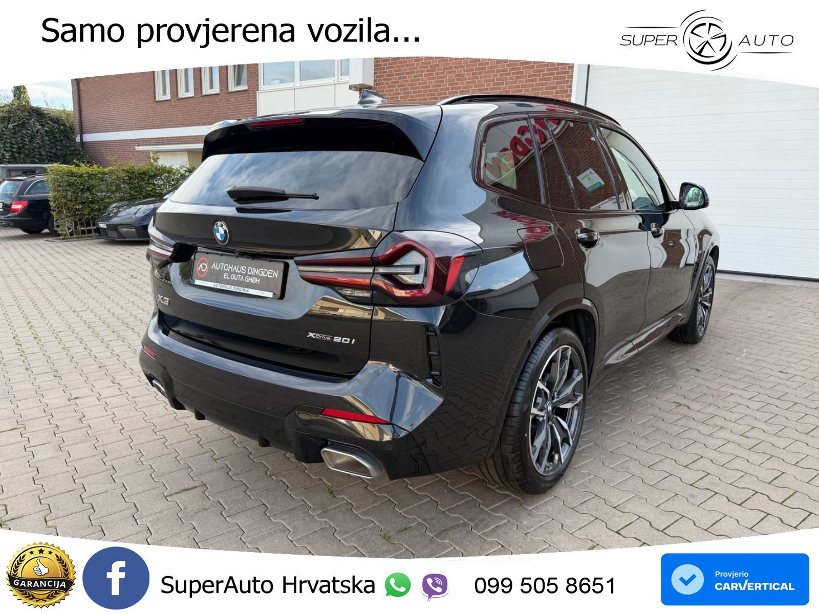 BMW X3 20i xDrive Steptronic M Sport LED+GR SJED+ACC