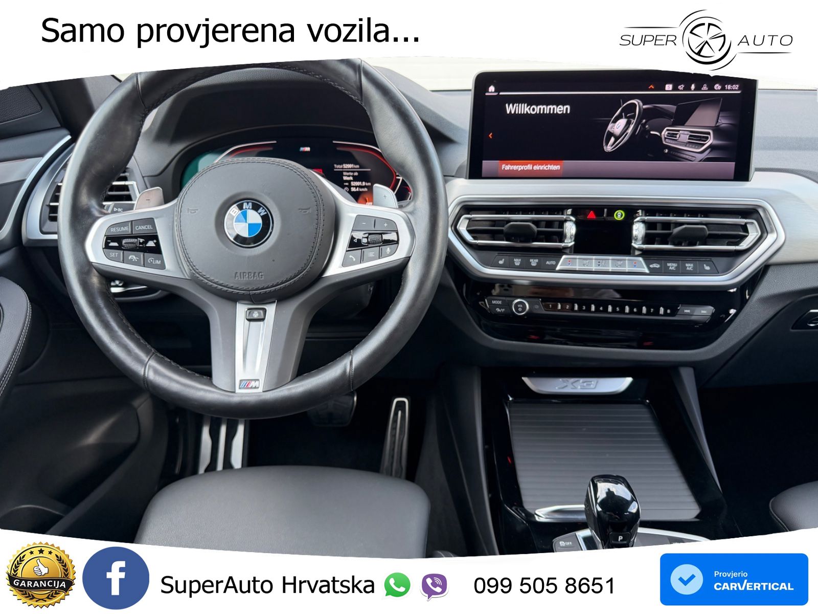 BMW X3 20i xDrive Steptronic M Sport LED+GR SJED+ACC