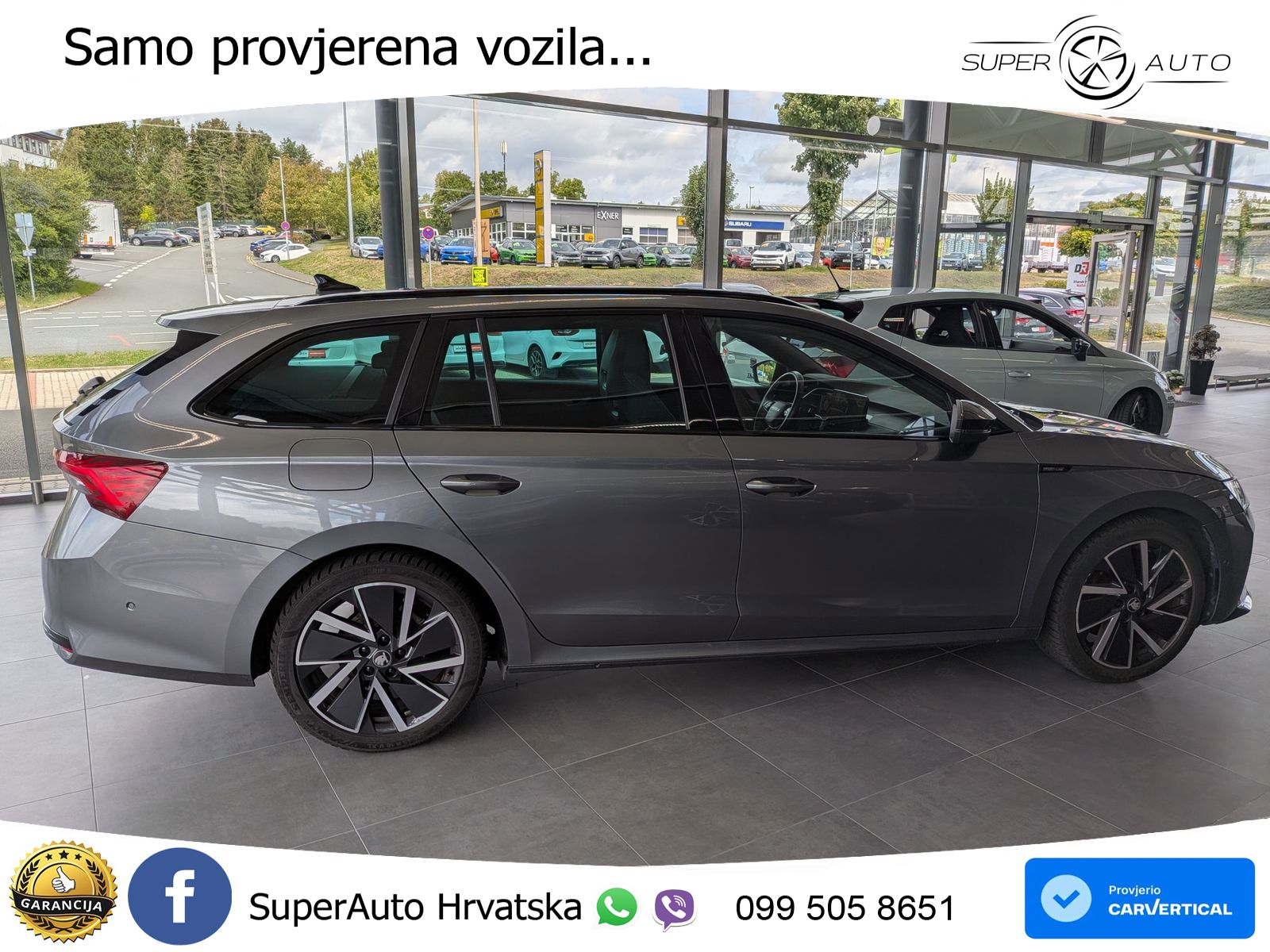 Škoda Octavia Combi 1.5 TSI (150 KS) DSG SportLine LED+GR SJED+ACC