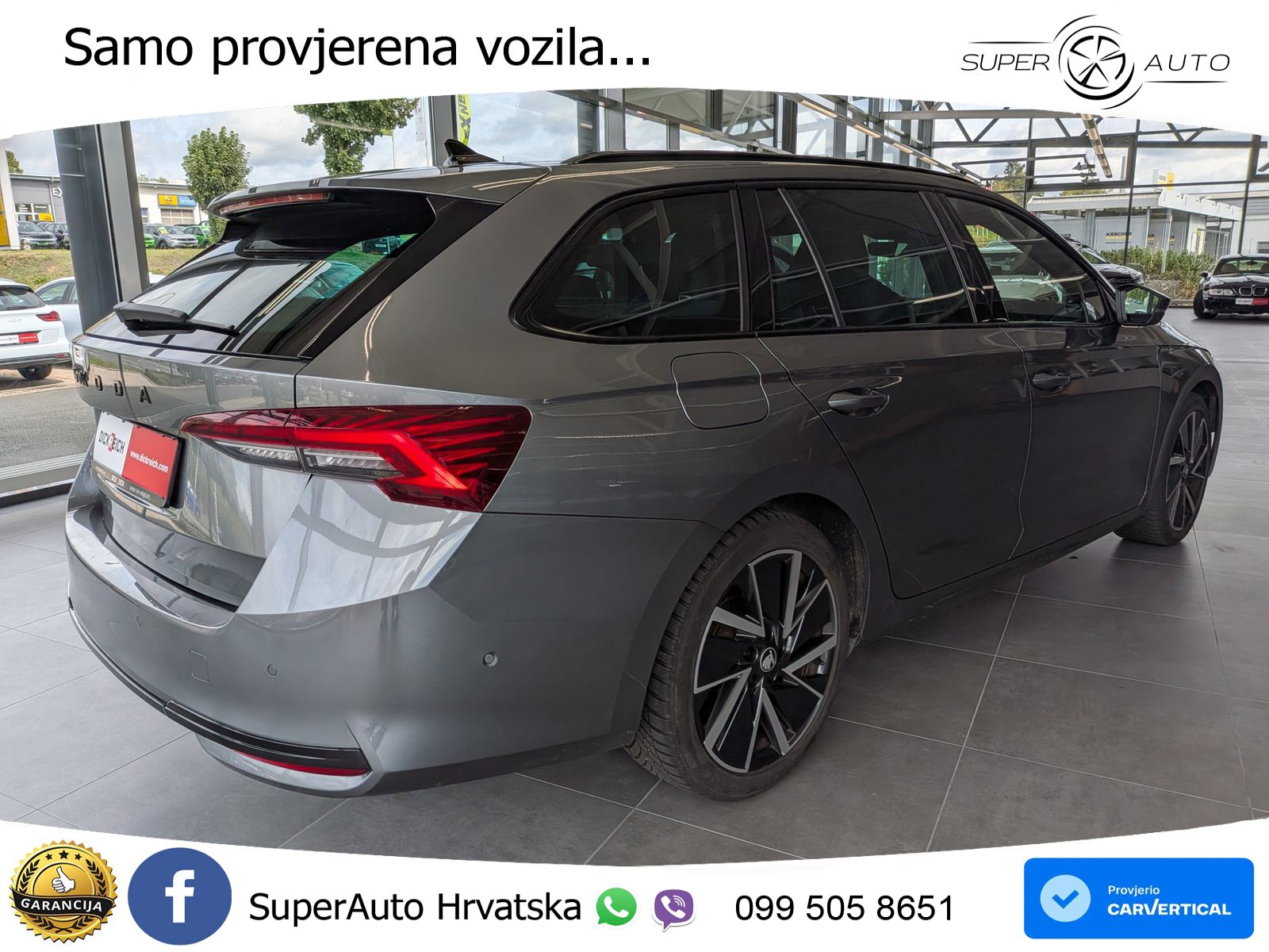 Škoda Octavia Combi 1.5 TSI (150 KS) DSG SportLine LED+GR SJED+ACC