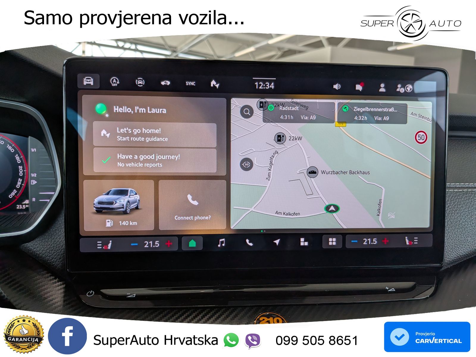 Škoda Octavia Combi 1.5 TSI (150 KS) DSG SportLine LED+GR SJED+ACC