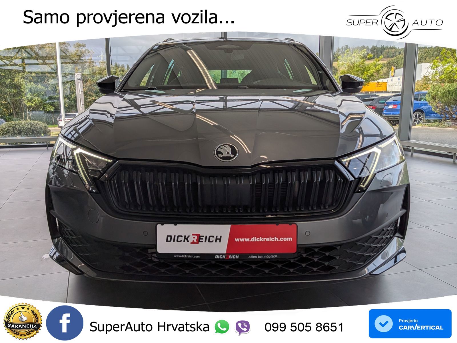 Škoda Octavia Combi 1.5 TSI (150 KS) DSG SportLine LED+GR SJED+ACC