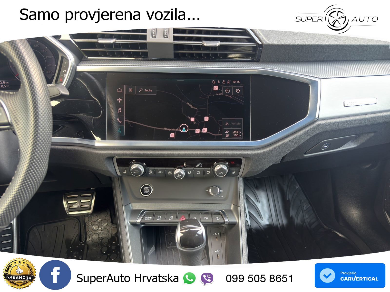 Audi Q3 35 TFSI (150 KS) S tronic S line LED+GR SJED+ACC