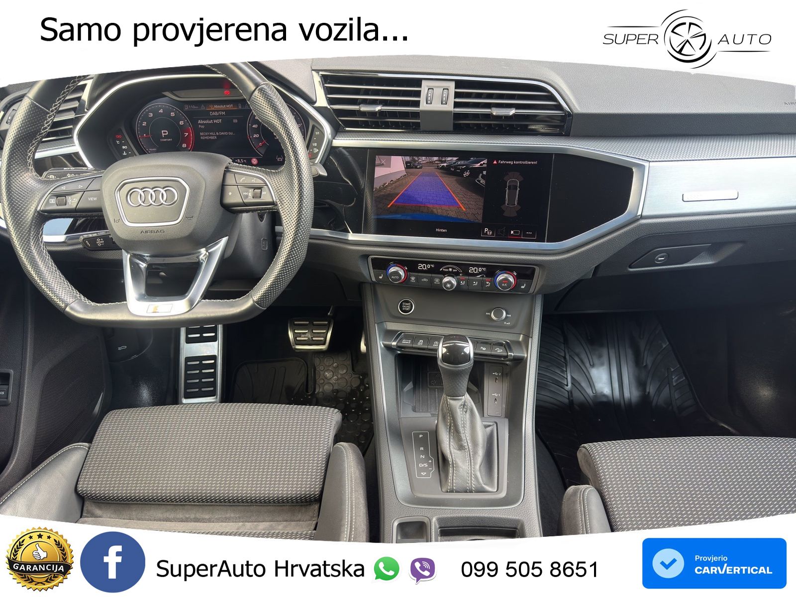 Audi Q3 35 TFSI (150 KS) S tronic S line LED+GR SJED+ACC